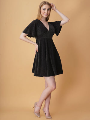 Shimmer A-Line Dress