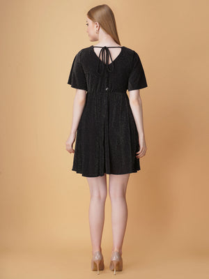 Shimmer A-Line Dress