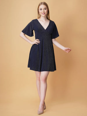 Shimmer A-Line Dress