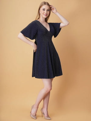 Shimmer A-Line Dress