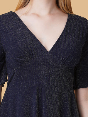 Shimmer A-Line Dress