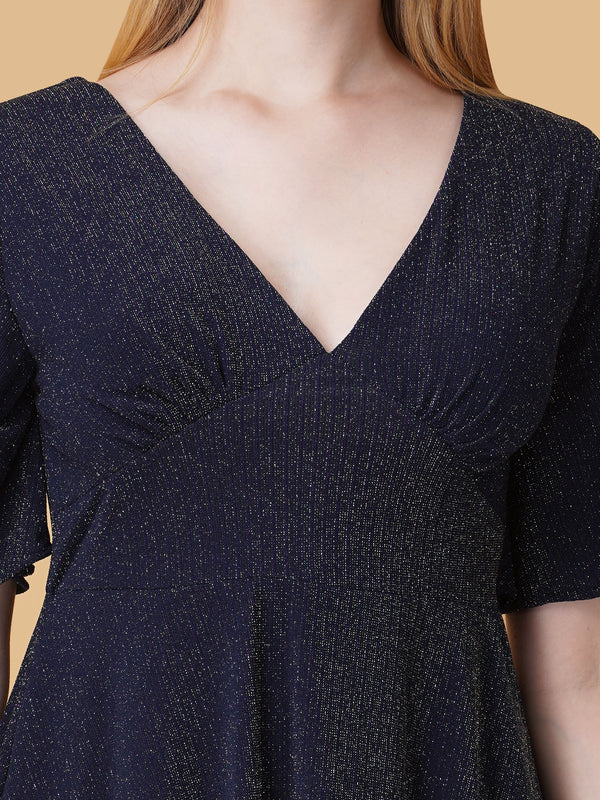 Shimmer A-Line Dress