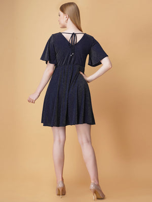 Shimmer A-Line Dress