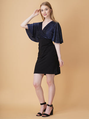 Shimmer Bodycon Mini Dress