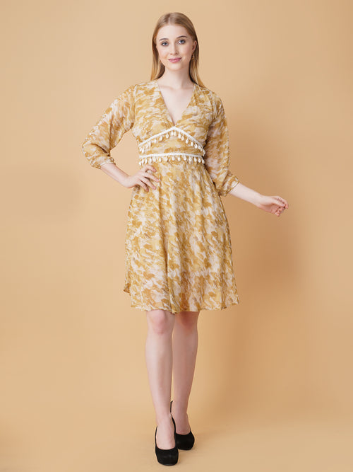 Seashell A-Line Dress