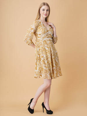 Seashell A-Line Dress