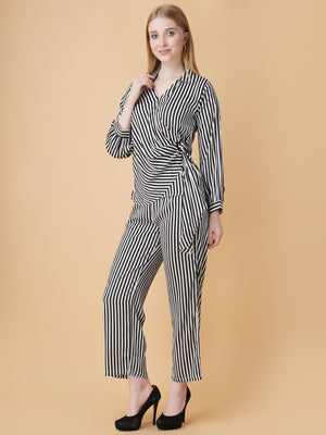 Stripe Overlap Co-Ord Set