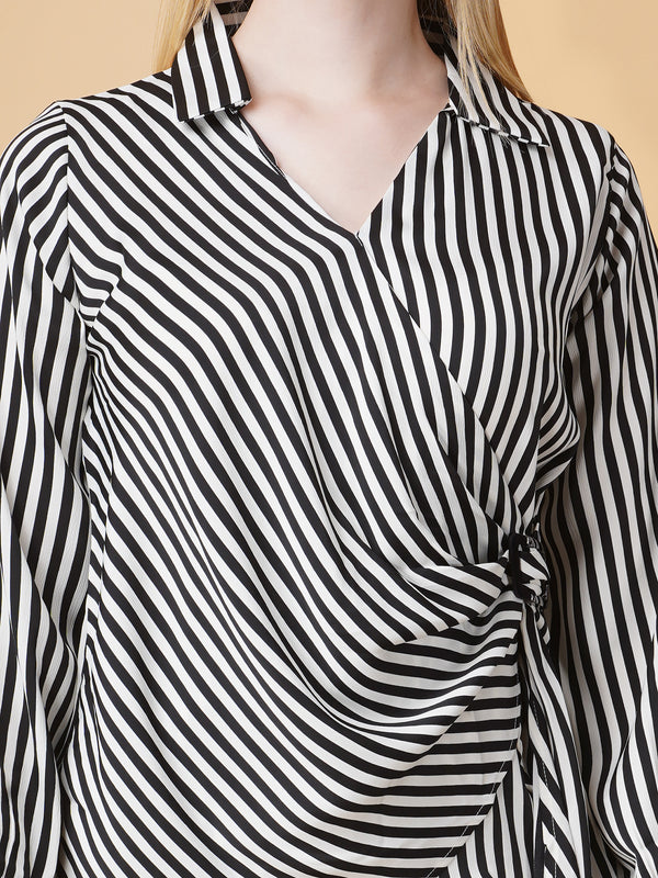 Stripe Overlap Co-Ord Set