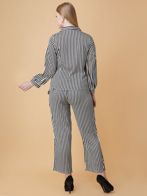 Stripe Overlap Co-Ord Set