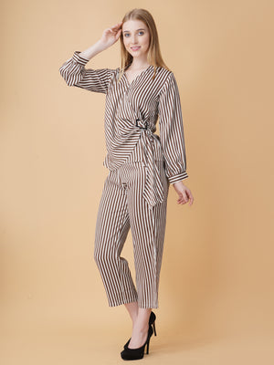 Stripe Overlap Co-Ord Set