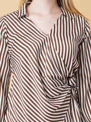 Stripe Overlap Co-Ord Set