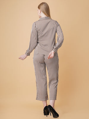 Stripe Overlap Co-Ord Set