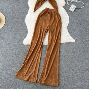 Self Design Padded Tube Co-ord Set